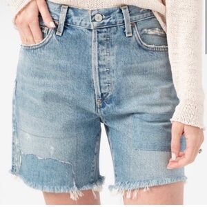 Citizens of Humanity Bailey Loose Fit Shorts size 27 distressed premium vintage